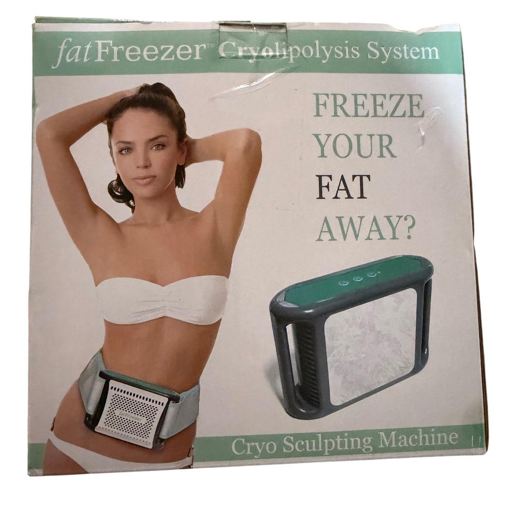 FatFreezer Cryolipolysis System Cryo Sculpting Machine Body Contouring open box